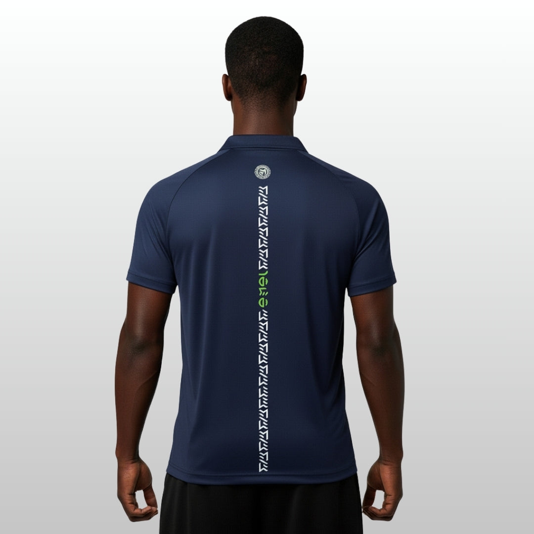 SPINA POLO SHIRT NAVY BLUE