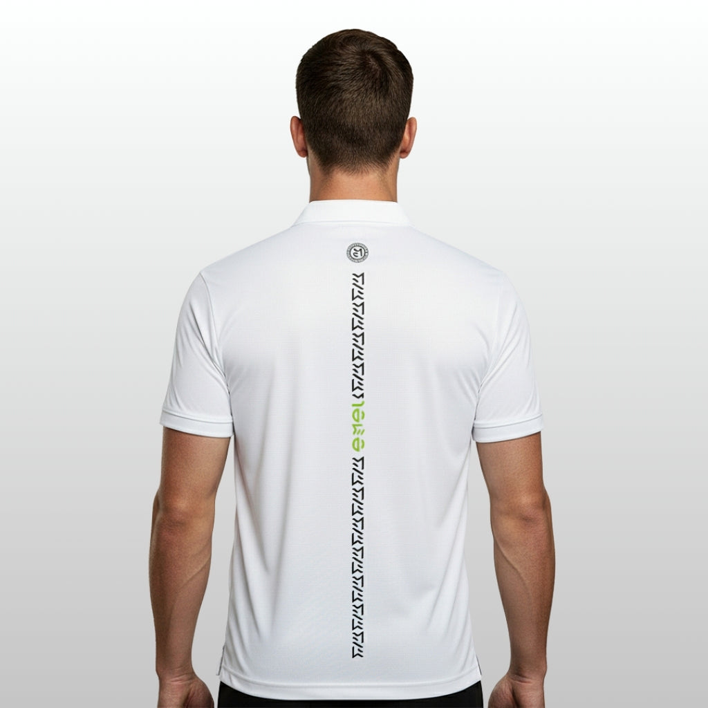 SPINA POLO SHIRT ICE-WHITE
