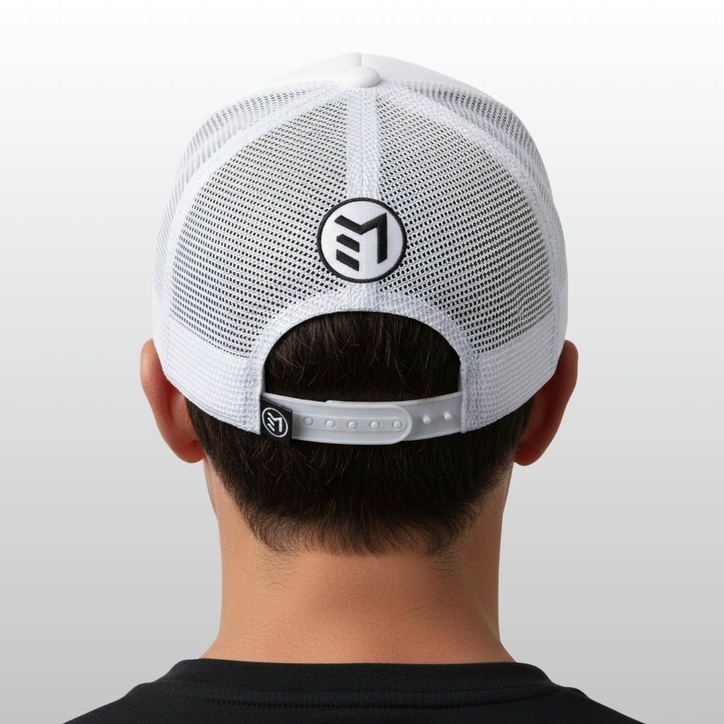 MOTIF CAP WHITE