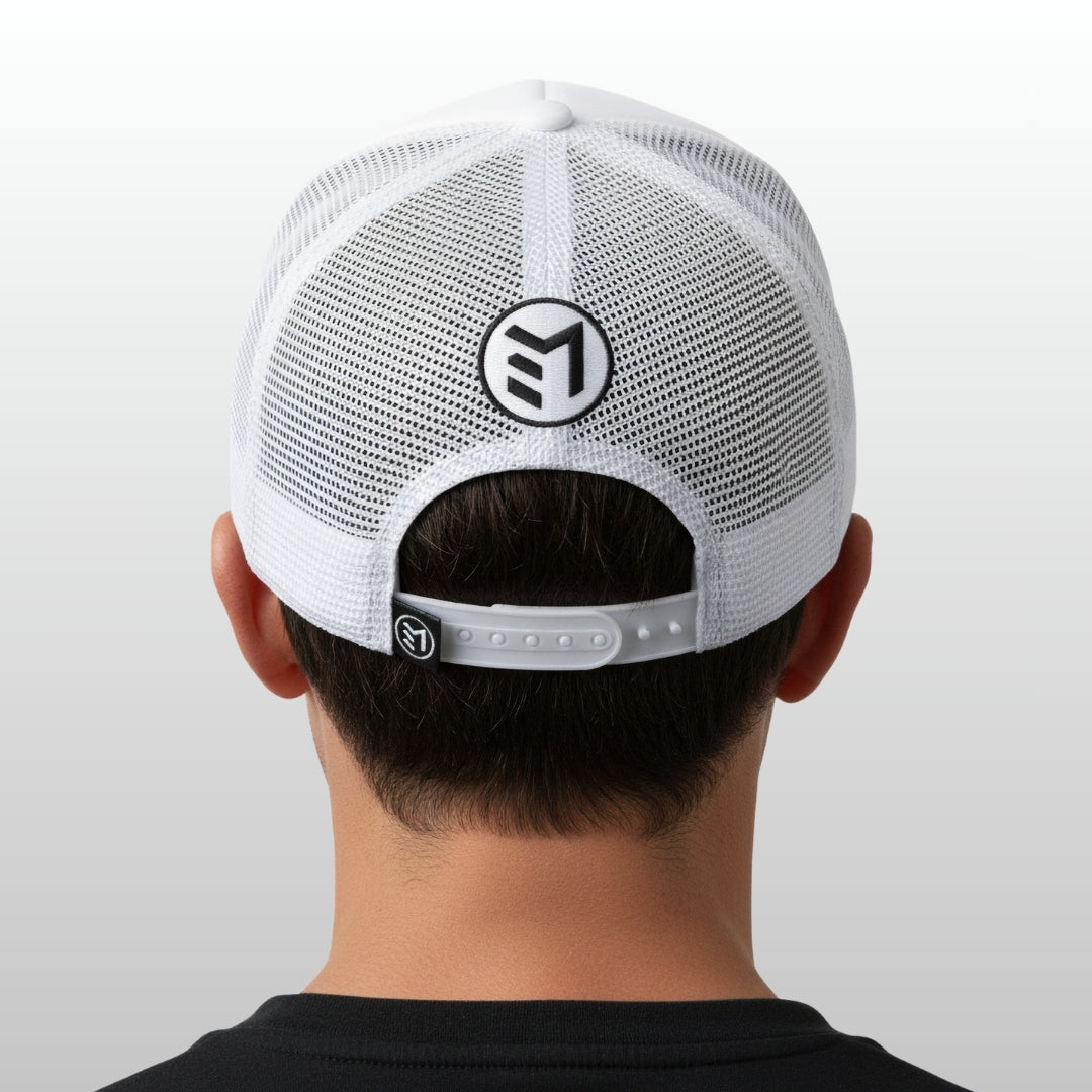 MOTIF CAP WHITE