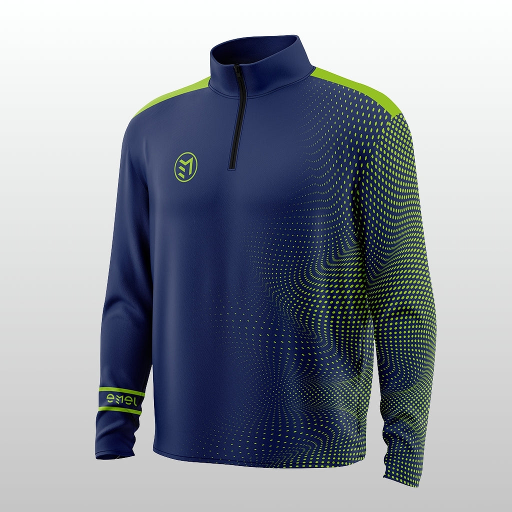 MAVSTAR MID LAYER QUARTER ZIP NAVY BLUE