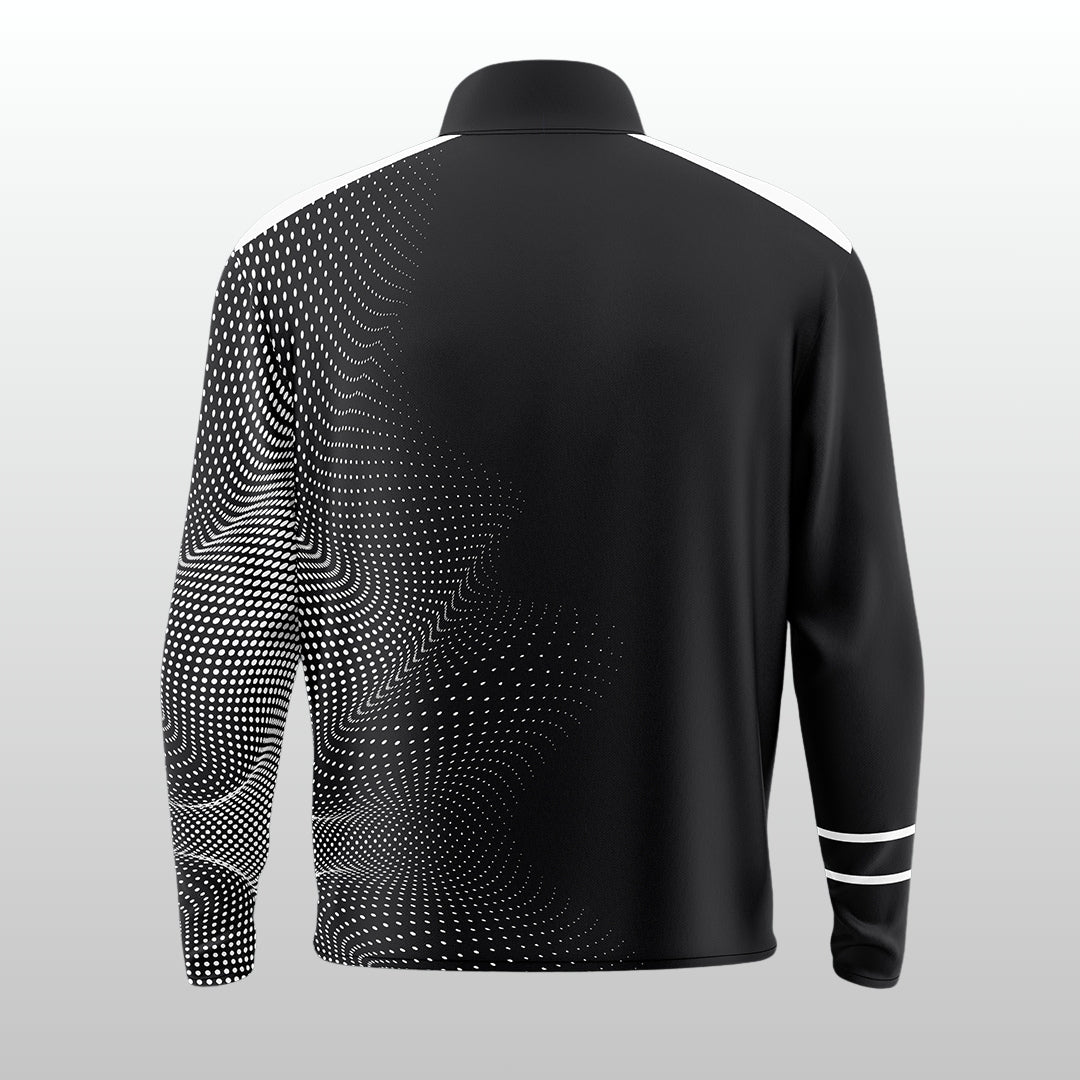 MAVSTAR MID LAYER QUARTER ZIP BLACK