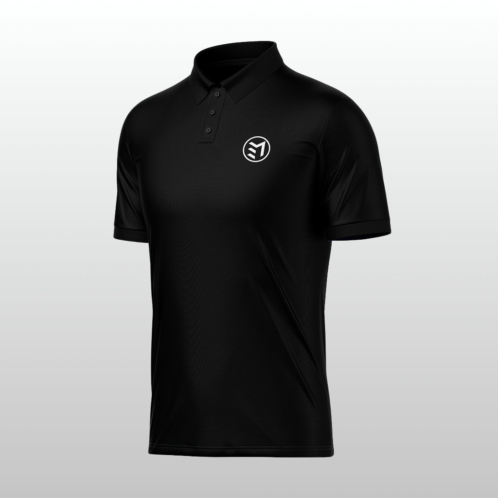 SPINA POLO SHIRT BLACK