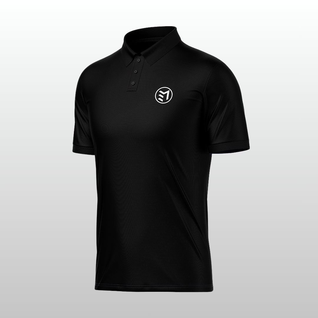 SPINA POLO SHIRT BLACK